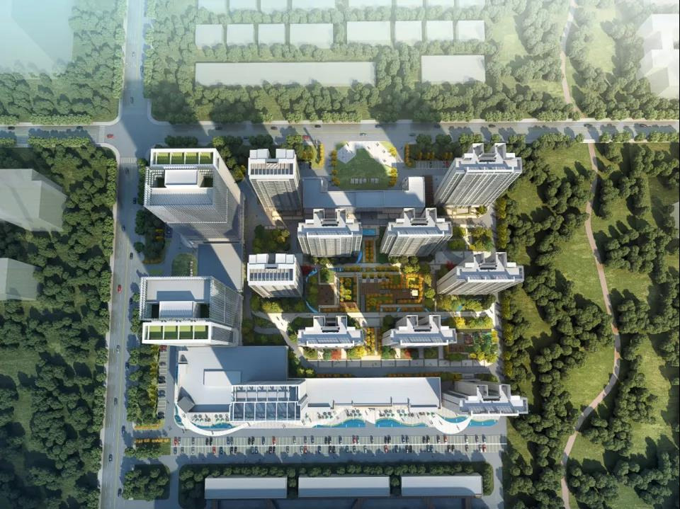 四川成都大学北219亩住宅兼商服工地